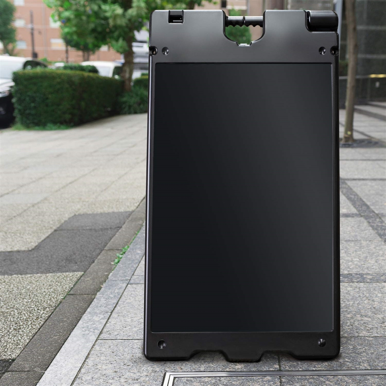 Jumbl A Frame Sign, 24&Prime;x36” Display Surface, Outdoor Sandwich Board, Black