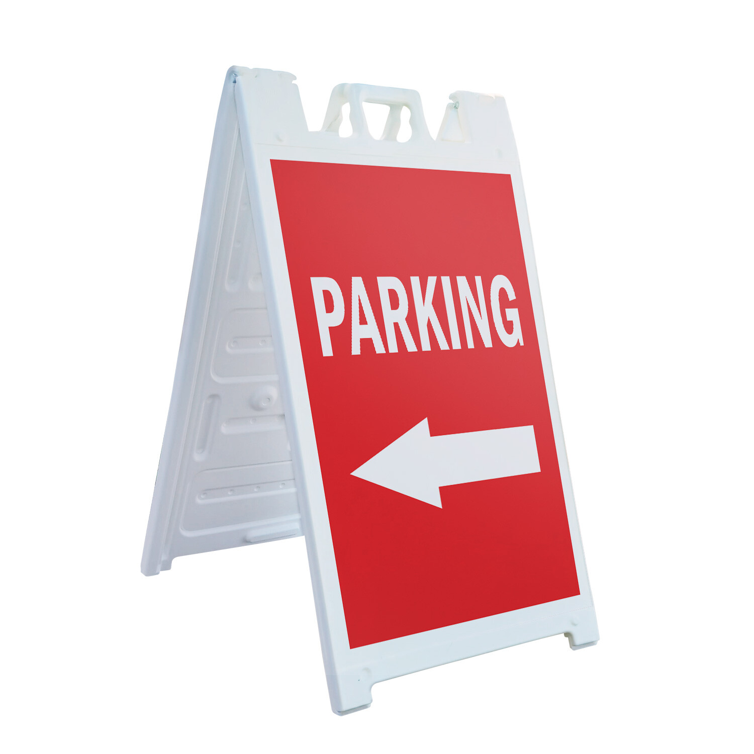 A-frame Sidewalk Parking With Arrow 24&Prime; x 36&Prime; Double Sided A-Frame Sidewalk Sign