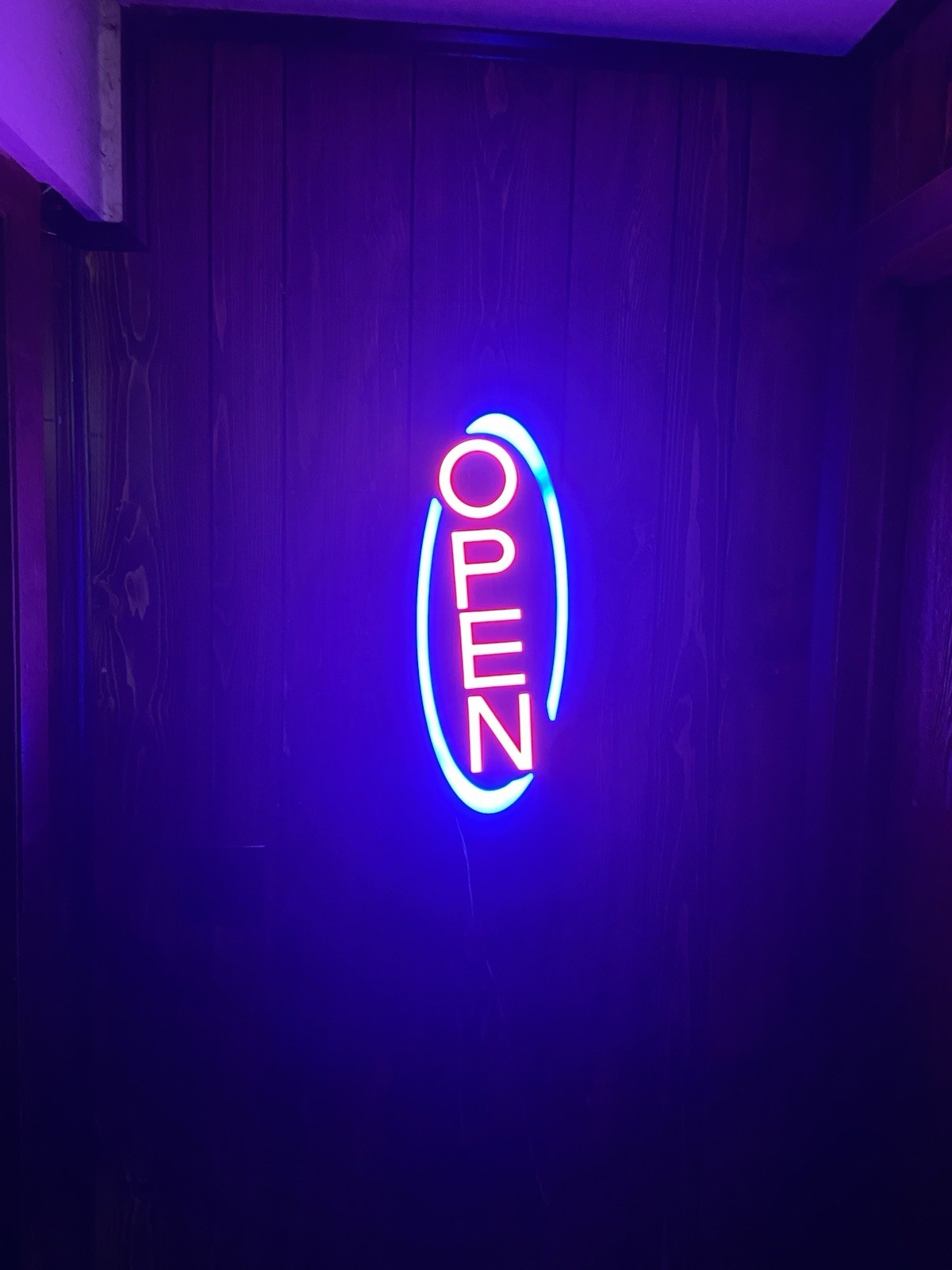 Open Sign For Business Mystiglo Horizontal Or Vertical Solid And Flashing