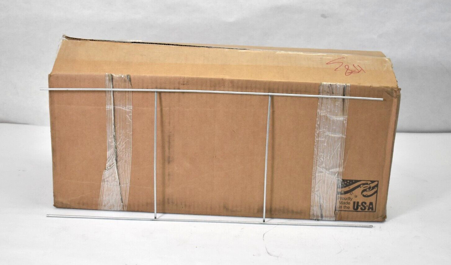 50 Pack Step Frames Double H Wired 10&Prime; x 24&Prime; 9 Gauge Galvanized Steel Sign Stake