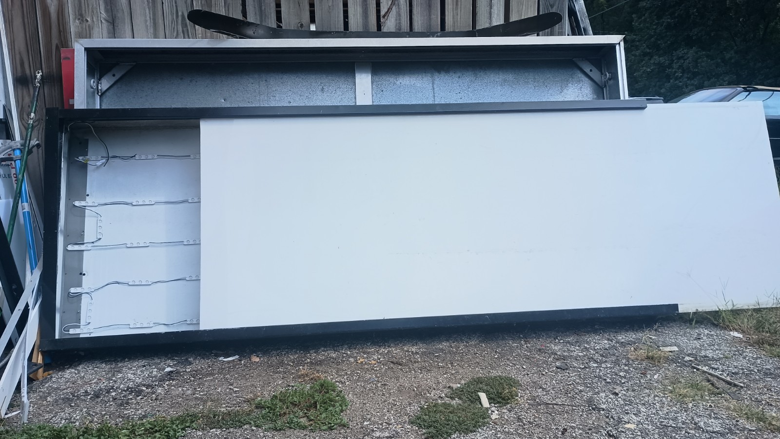 🚨40&Prime; X 8&prime; & 4&prime; X 8&prime; Illuminated Aluminum Signs🚨 Clean Panels Ready Graphics!