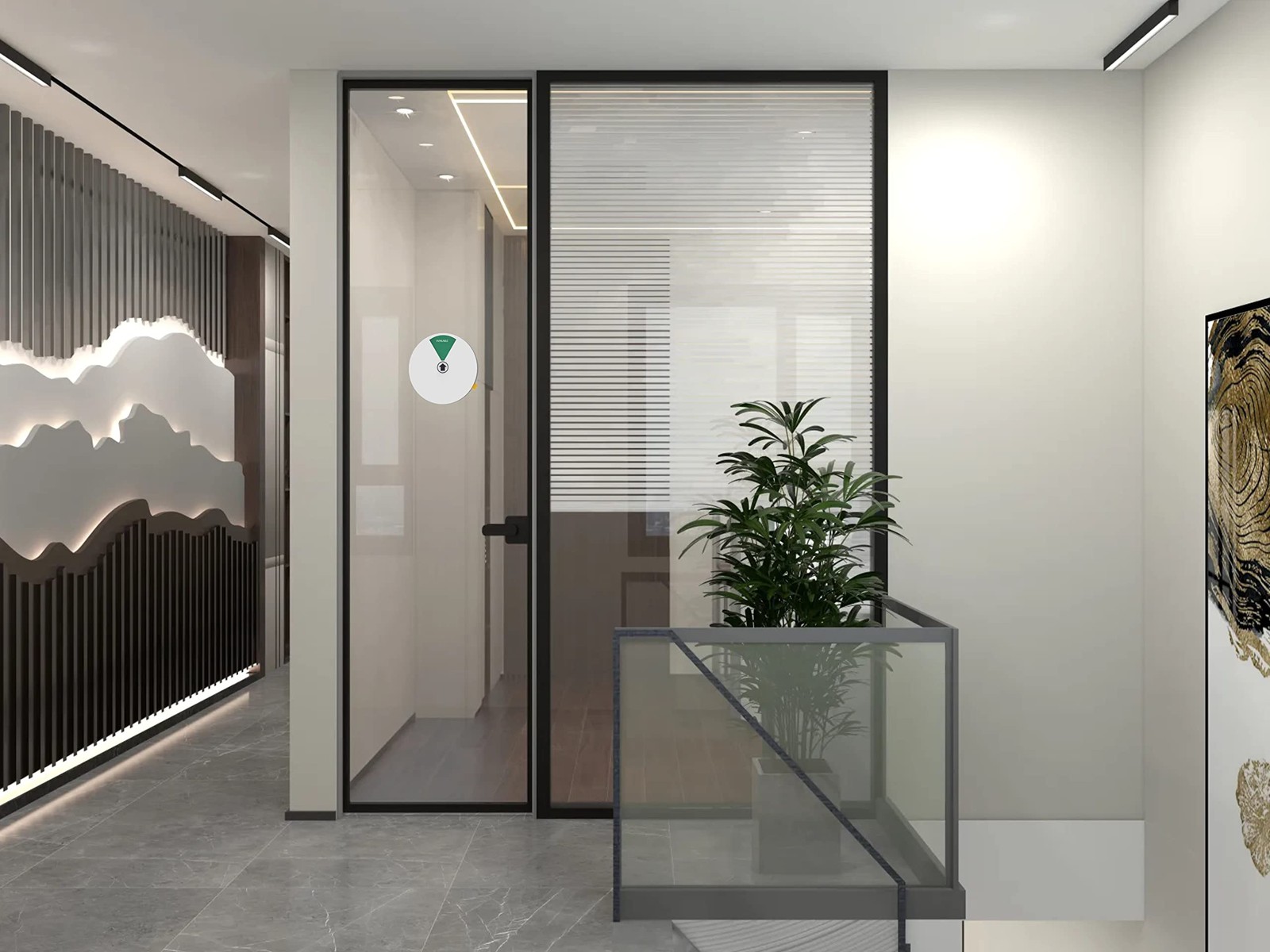 Office Private Sign – 6 Options &lsquo;Do Not Disturb&rsquo; &lsquo;Available&rsquo; &lsquo;In a Meeting&rsquo; &lsquo;…