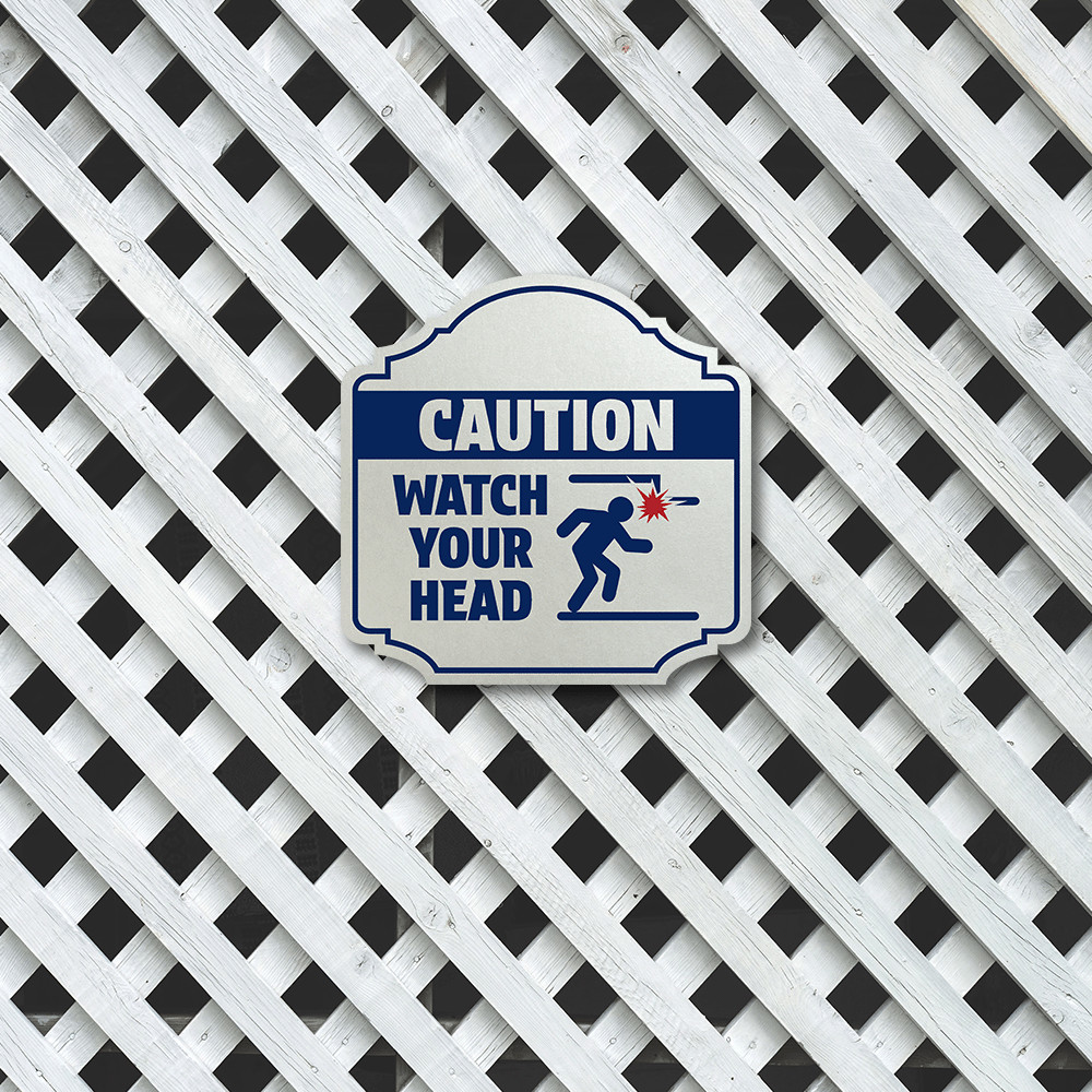 Heritage Plus Caution Watch Your Head Wall or Door Sign | Workplace Health
