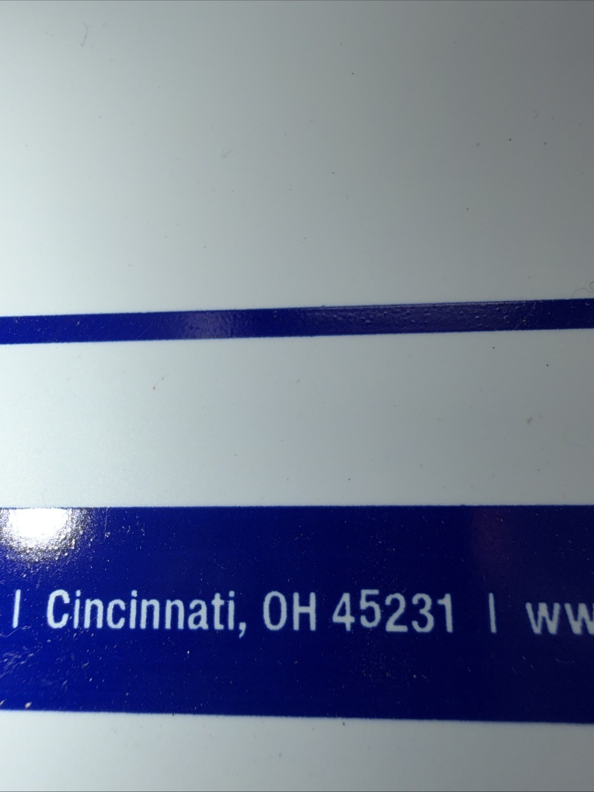 Hillman 843869 Reserved Online Order Parking Sign, 15&Prime; x 19&Prime;, Blue Vinyl USA{91}