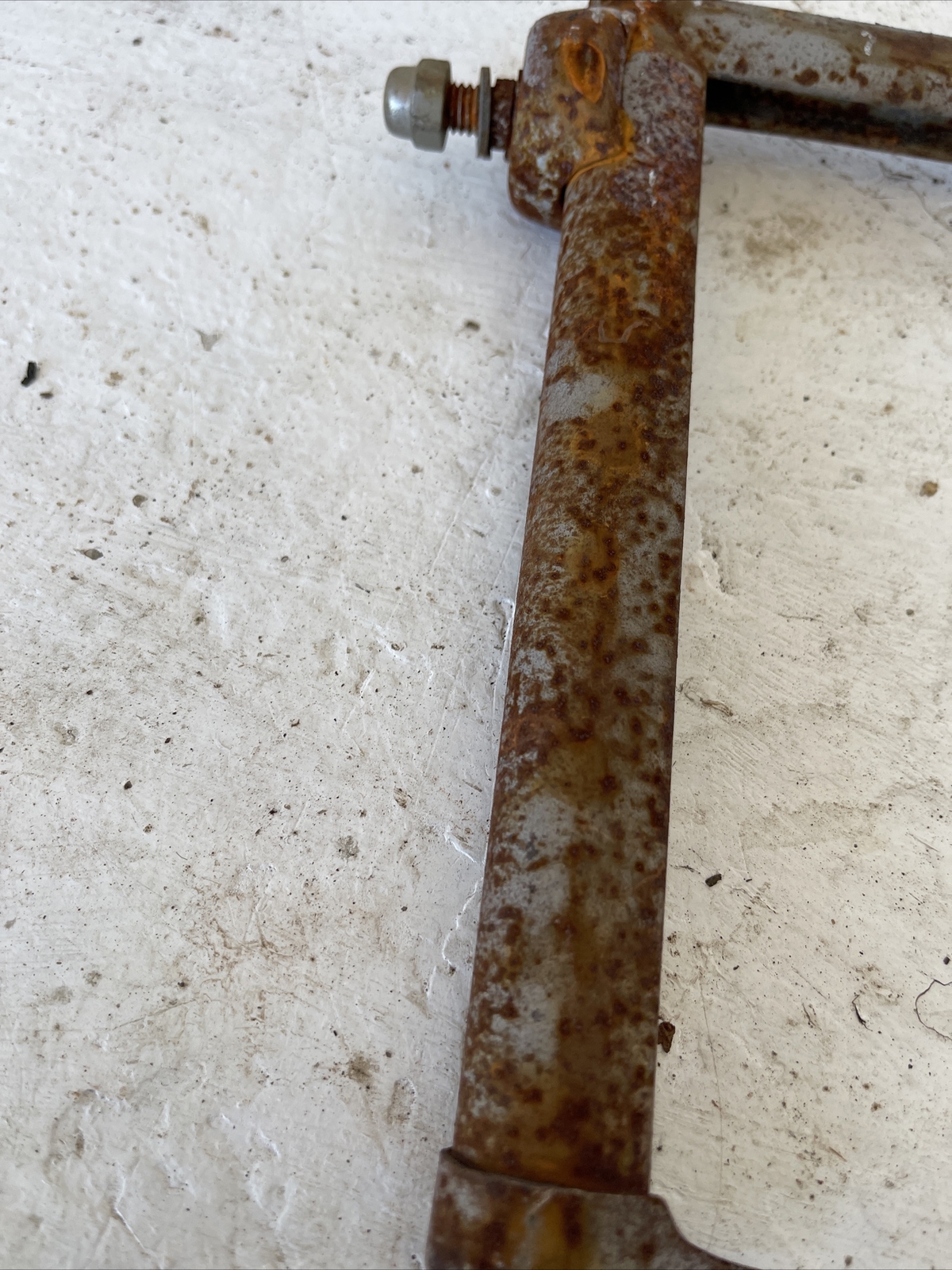 Vintage Windshield Frame 38.75&Prime;/38.5&Prime; x 9.25&Prime;. #14