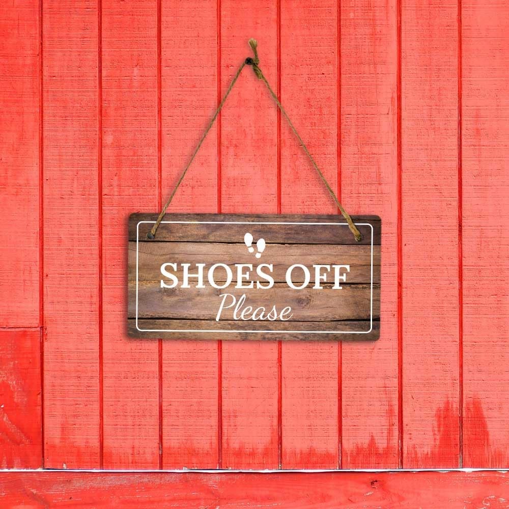 Business Signs | Rustic Oak Wood 5 x 10&Prime; Hanging Signs
