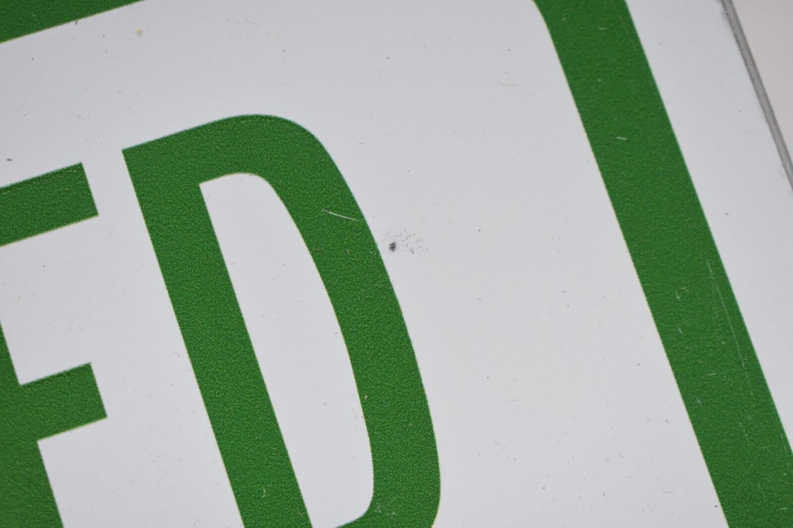 Reserved Parking For Office & Visitors 12&Prime; x 18&Prime; Parking Lot Sign White & Green