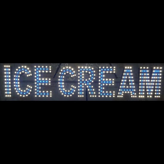 LED COFFEE SIGN (7&Prime;X30&Prime; INCH) – WHITE COLOR