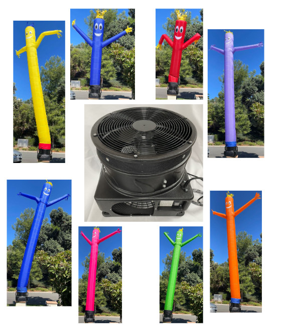 10ft/20ft Inflatable Tube Man/Air Dancer WITH Blower Fan(913-1032w)