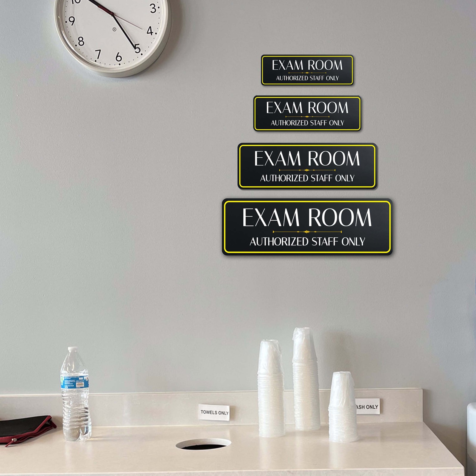 Standard Plus Exam Room – Authorized Staff Only Wall or Door Sign