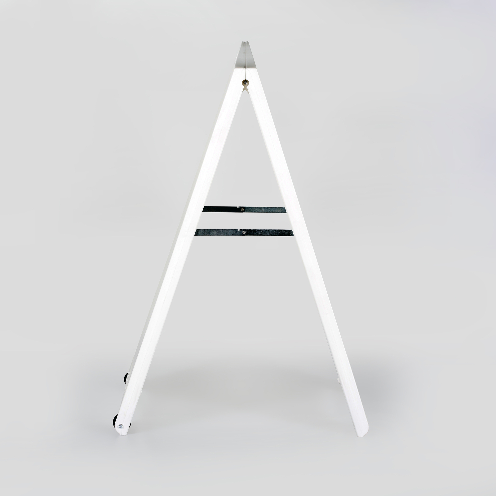 Street Sidewalk Sign A-Frame Folding Portable Double Sided 24×36 White Lot of 2