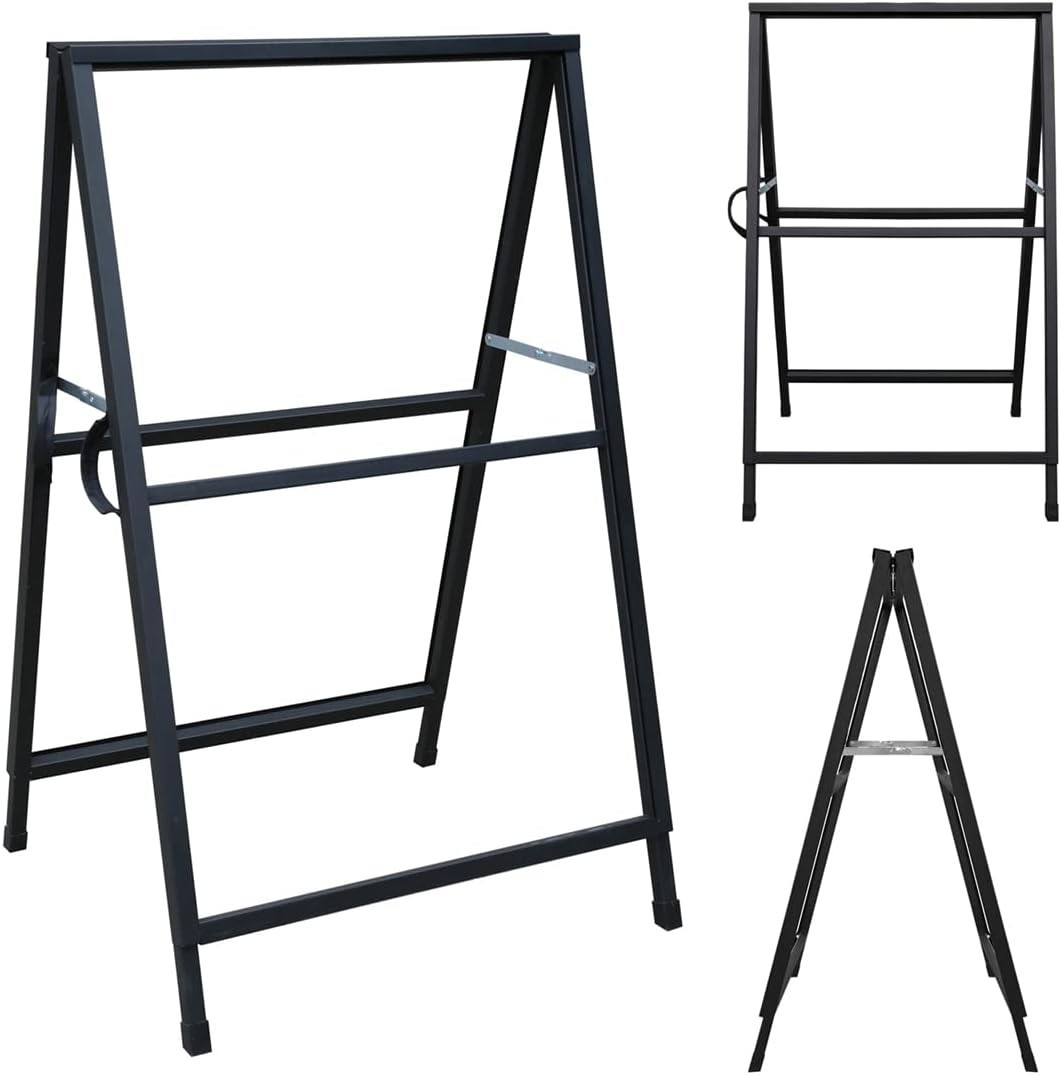 Heavy Duty A Frame Sidewalk Sign for Bar, Office, Promotional Displays 24×36