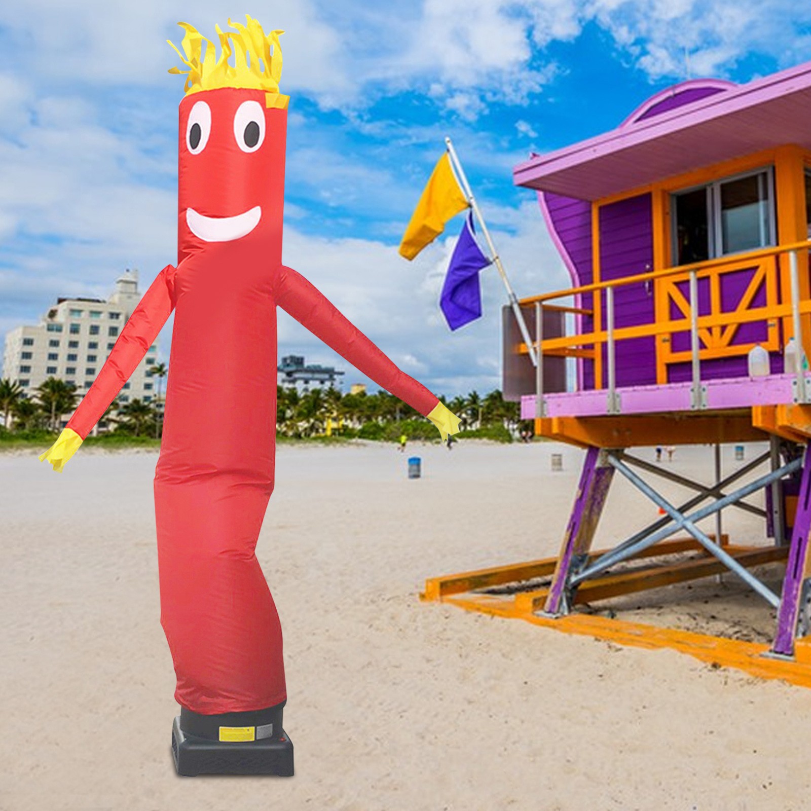 10ft/20ft Air Inflatable Wind Dancer, Dancing Sky Puppet, Tube Man Advertising