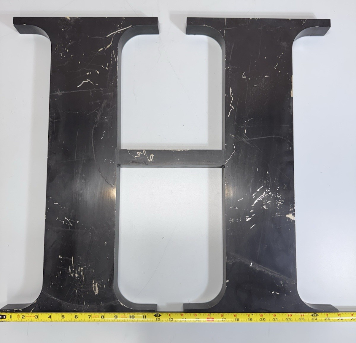 Gemini Inc 24” Cast Aluminum Architectural Letter Sign Black Commercial Letters