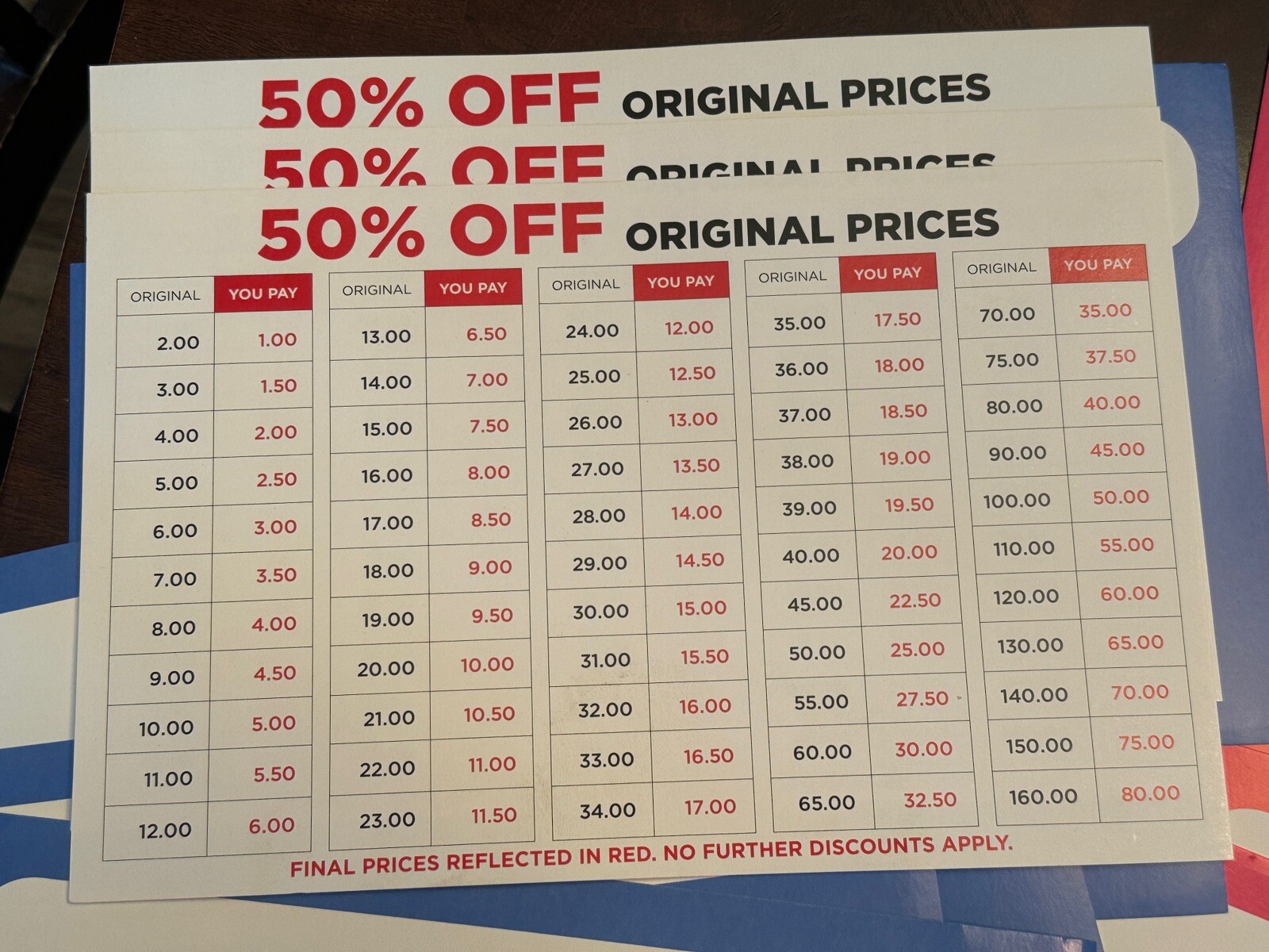 Up to 50% Percent Off Sign Bundle Pack30%, 40% & 50%,