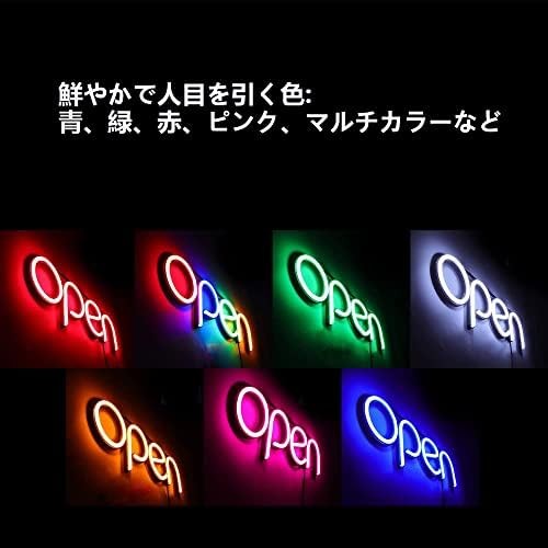 LED Open Sign,16×6 inch Open Sign for Business,With multiple flashing modes, Ide