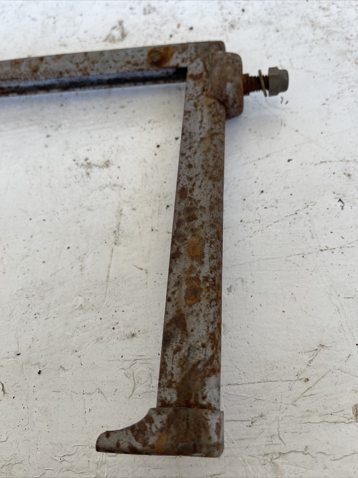 Vintage Windshield Frame 38.75&Prime;/38.5&Prime; x 9.25&Prime;. #14