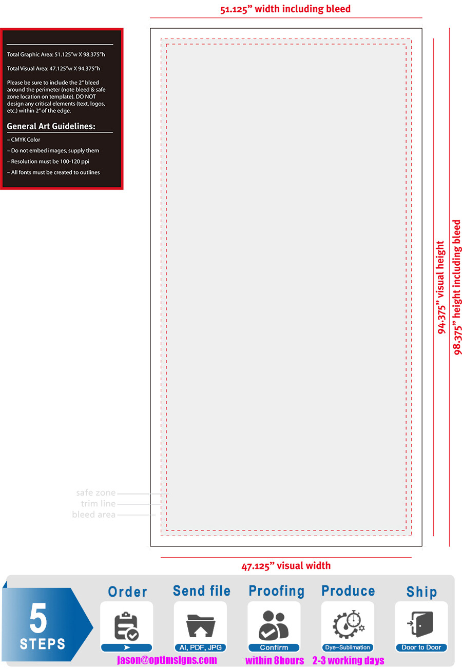 4ftx8ft Customization Double-sided LED Light Box Frameless SEG Fabric LightBox