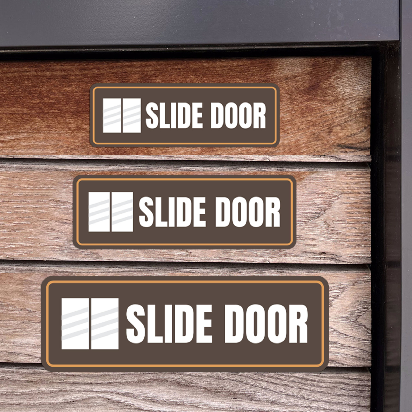 Standard Plus Slide Door Wall or Door Sign | Business and Workplace Signage