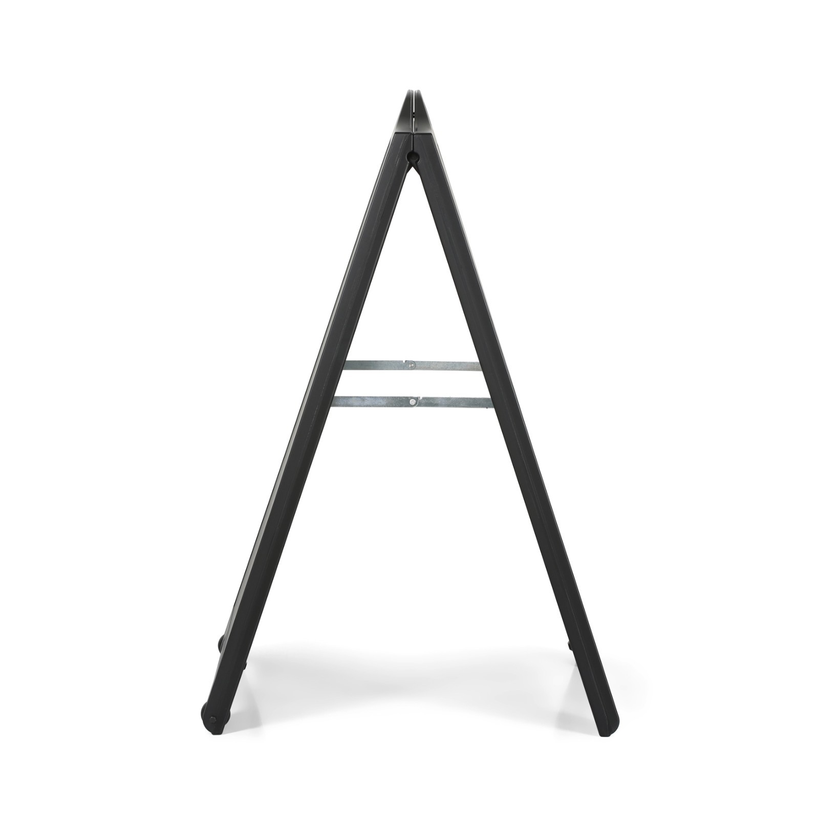 Street SignPro Board Black A-Frame Sidewalk Sign with 2 Sticker Signs 24×36 inch