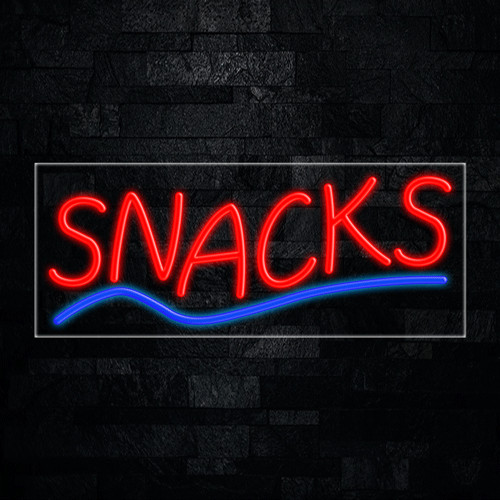 Snacks LED Neon Sign 30&Prime;L x 12&Prime;H #30127