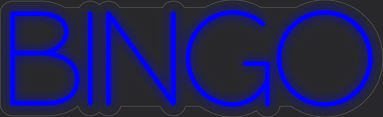 Bingo Neon LED Sign Business Wall Decor Lighted Store Sign 36 x 11 in.