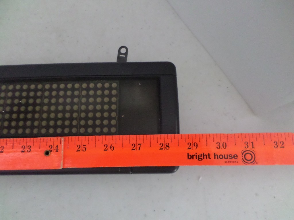 Beta Brite Electronic Color Message Display Promote Advertise Storefront Works