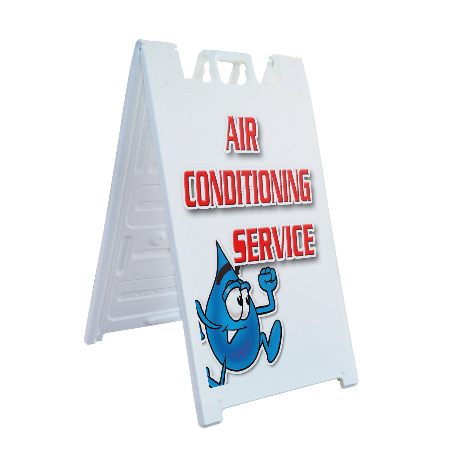 A-frame Sidewalk Air Conditioning Service 24&Prime; x 36&Prime; Double Sided A-Frame Sidewal