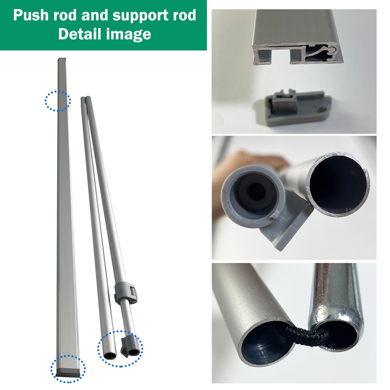Deluxe Retractable Banner Stand 18&Prime;24&Prime;33.5&Prime;36&Prime;48&Prime;60&Prime;W (Stand ONLY) Widened Base