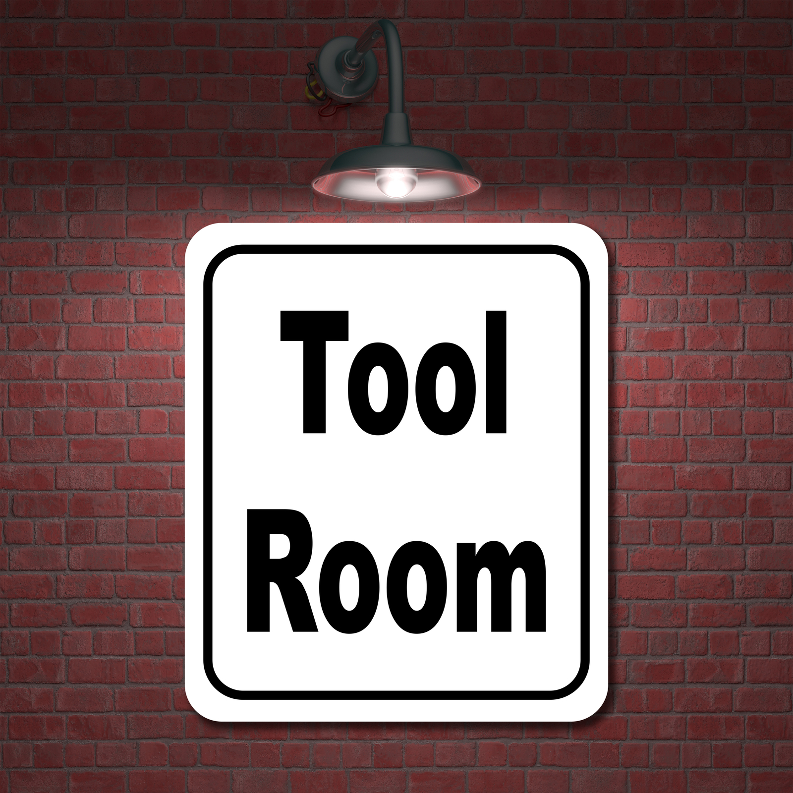 Tool Room classic Aluminum Composite Sign
