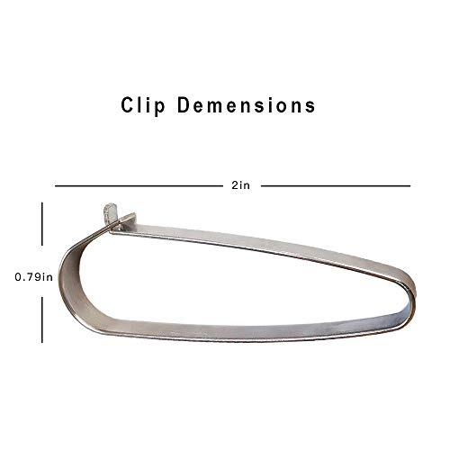 Qikdesign Real Estate Sign Clips Sign Rider Clips for Hanging Signs Qty 20