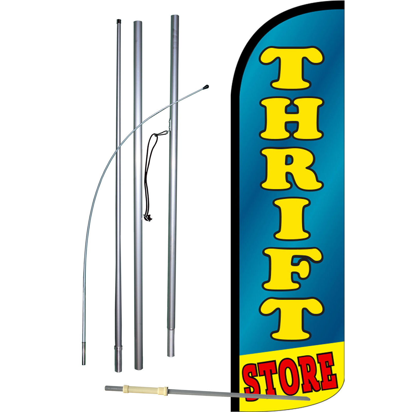 Thrift Store Swooper Flag Kit