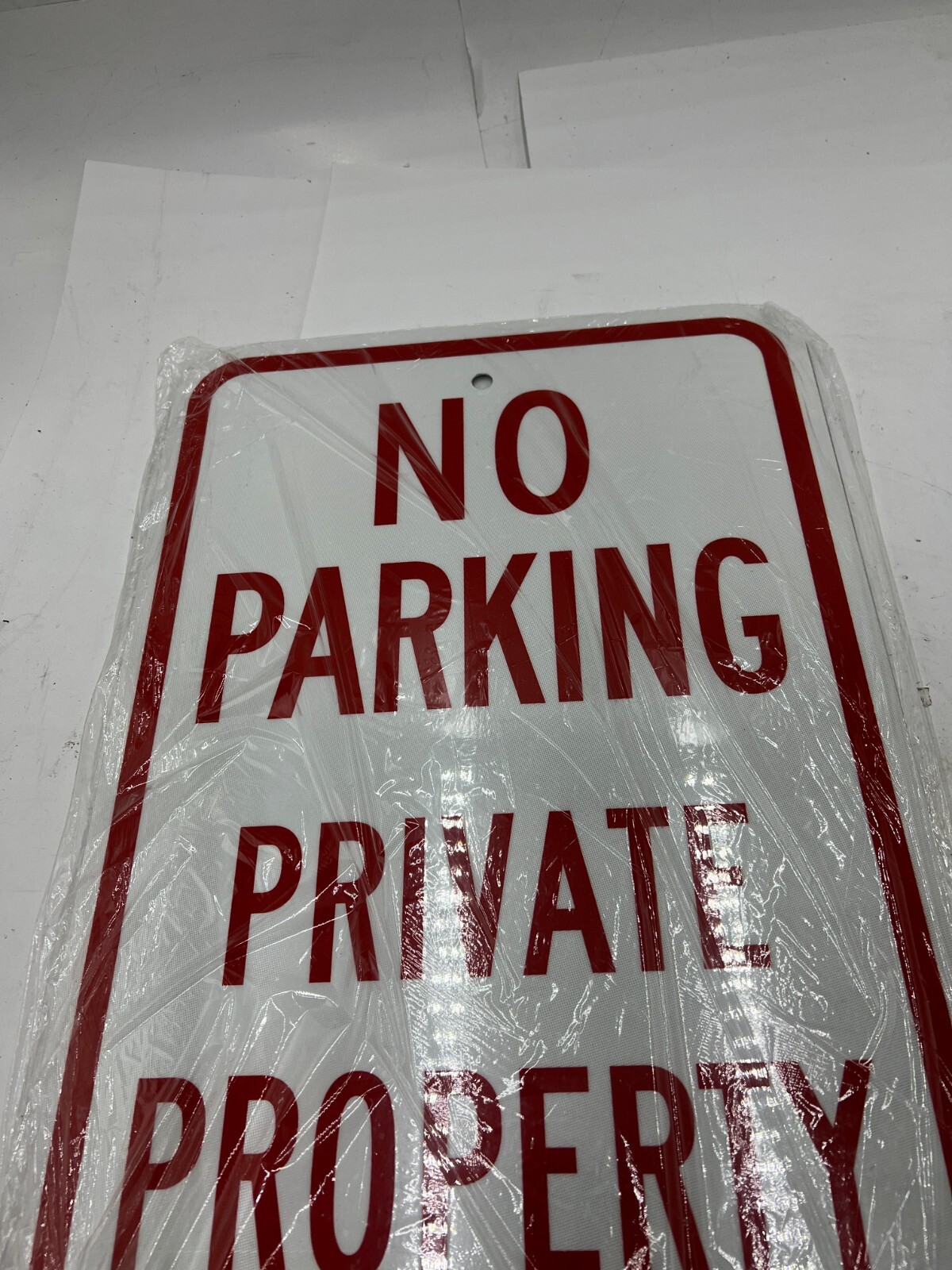 (QTY 2) SmartSign « No Parking – Private Property » Sign K-1667-EG-12×18-D2 12×18