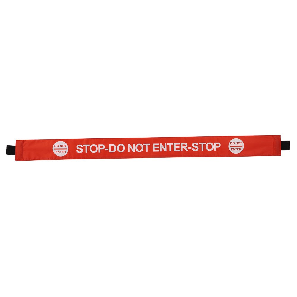 4PCS Restroom Closed for Cleaning Sign with Magnetic Ends, Magnetic Nylon Safety