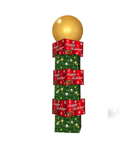 PermaShine Printed Balloon Tower kit indoor Car Dealership Sale Advertisement