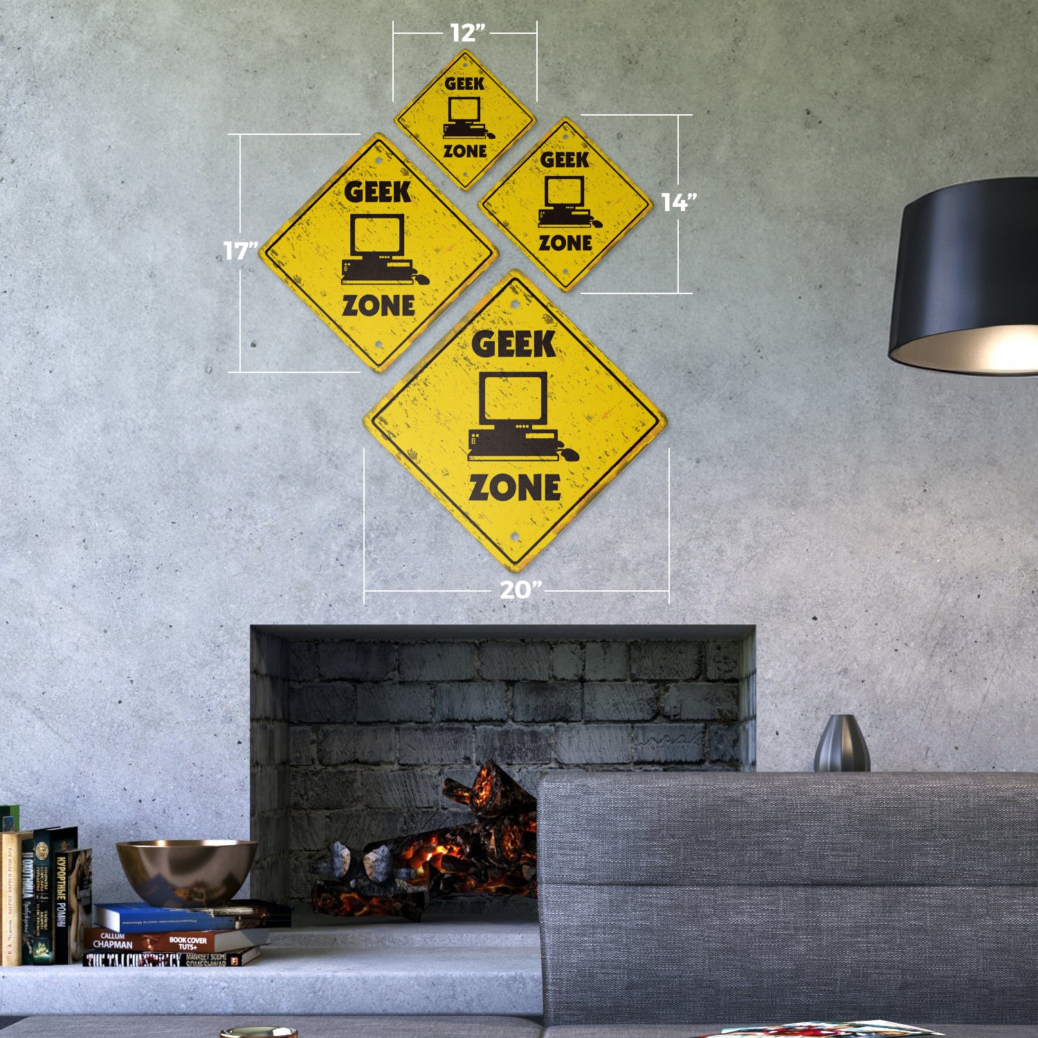 Geek Vintage Crossing Sign Zone Xing nerd dork revenge of the nerds pocket prote