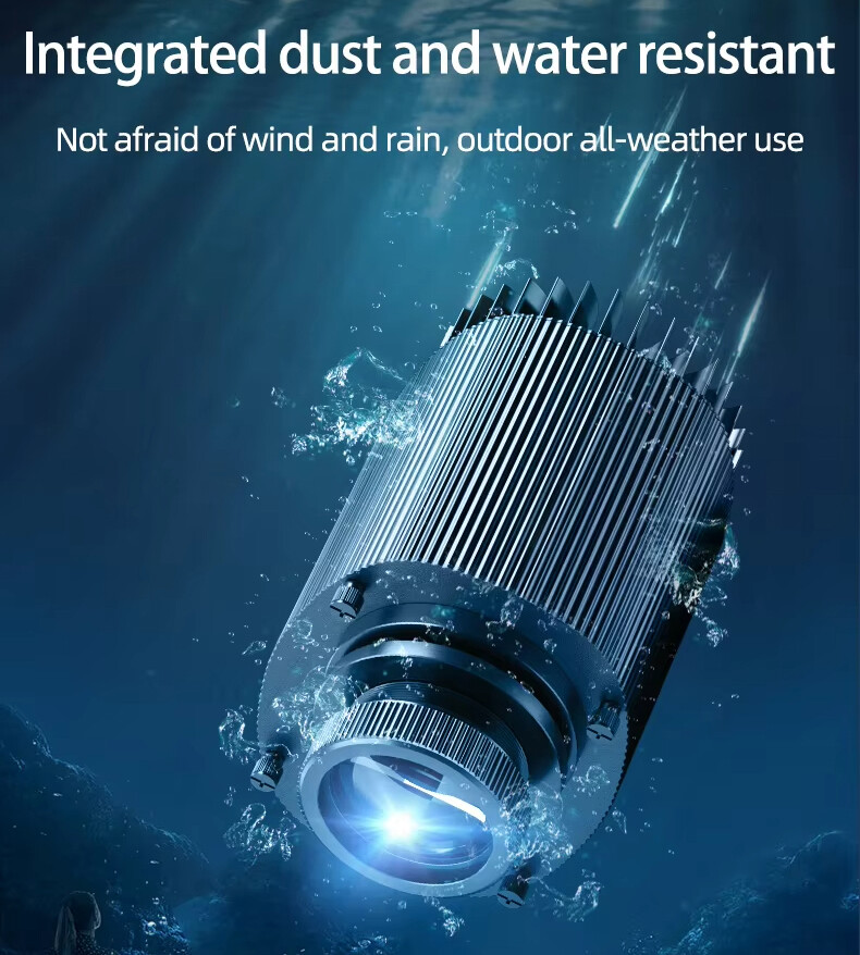 40W-600W Waterproof Outdoor Water Wave Ripple Ocean Effect GOBO Light Projector