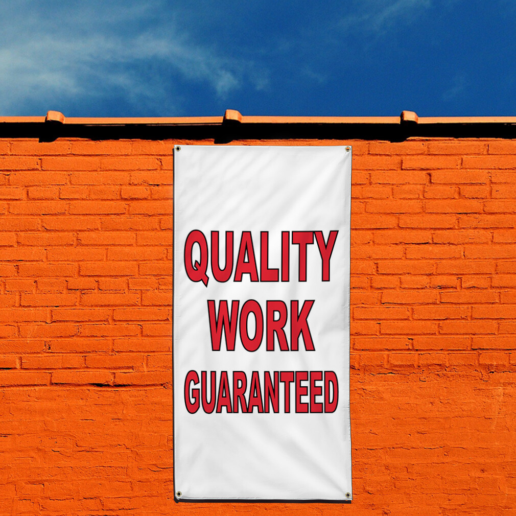 Vertical Vinyl Banner Multiple Sizes Business Weatherproof Industrial Yard Signs