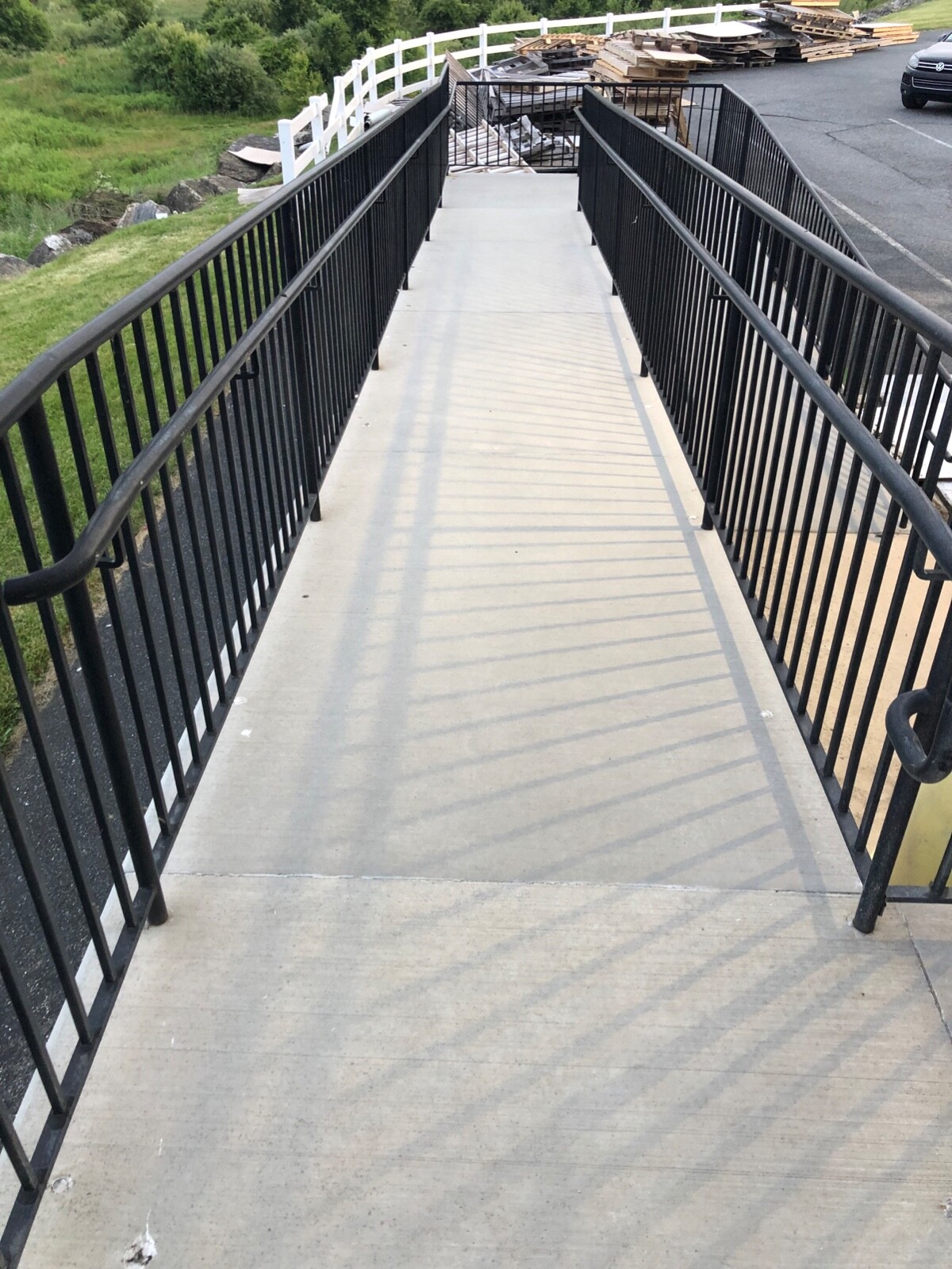 ADA Compliant Wheelchair Ramp: 9.5&prime; x 36&prime; | Original Cost $28,000