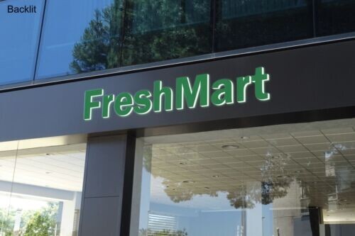 Custom 3D Channel Letters LED Frontlit/Backlit/Fulllit/Sidelit/Non-illuminated
