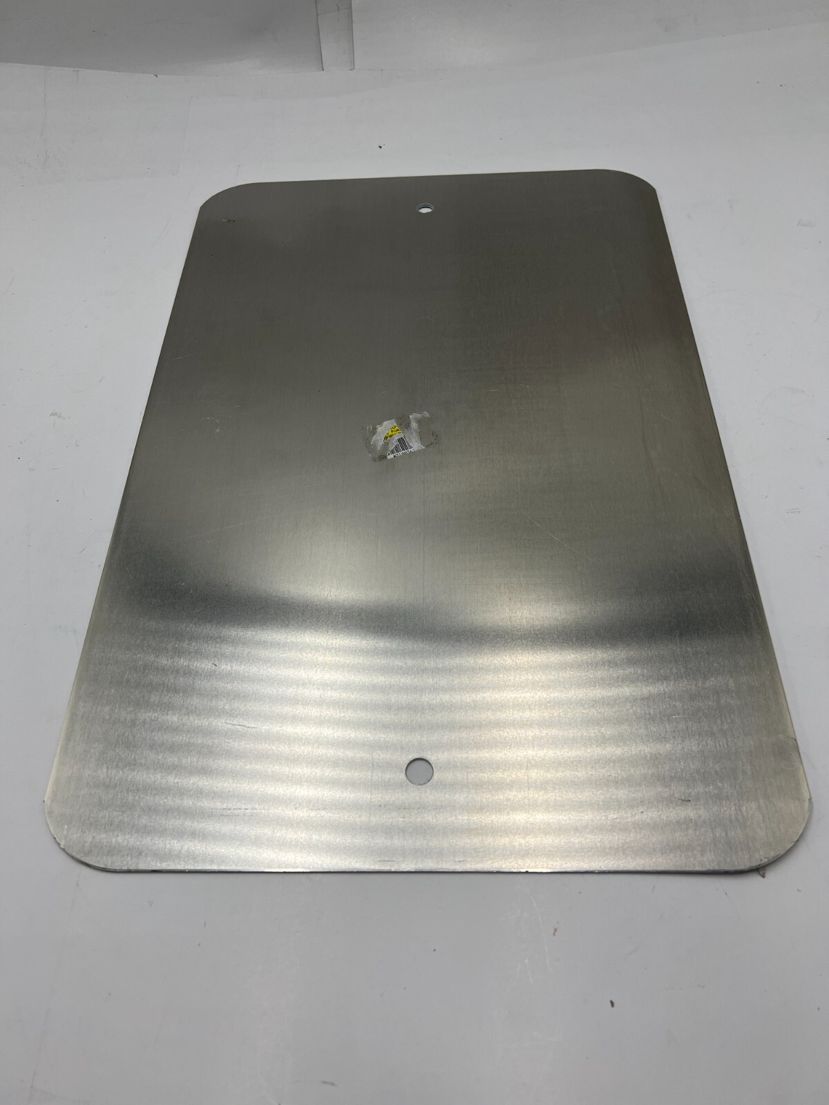 SmartSign 18 x 12 inch Blank “Reserved Parking” Write-On Metal Sign 63 mil Alum