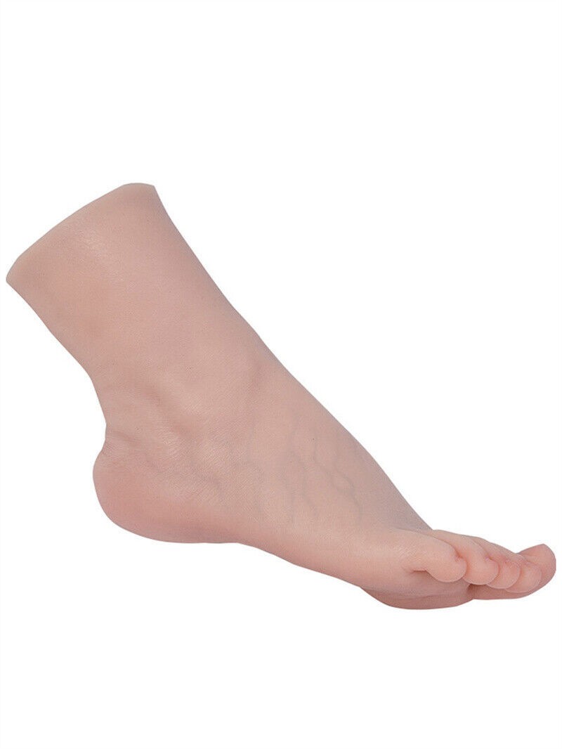 Lifelike Silicone Female Foot Model Mannequin Display Feet Length 250MM EU41 Set