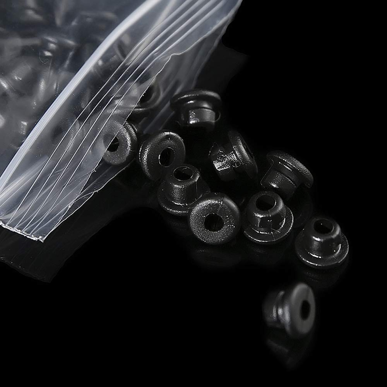 Tattoo Grommets – Autdor 300Pcs Tattoo Rubber Grommets Soft Silicone Tattoo G…