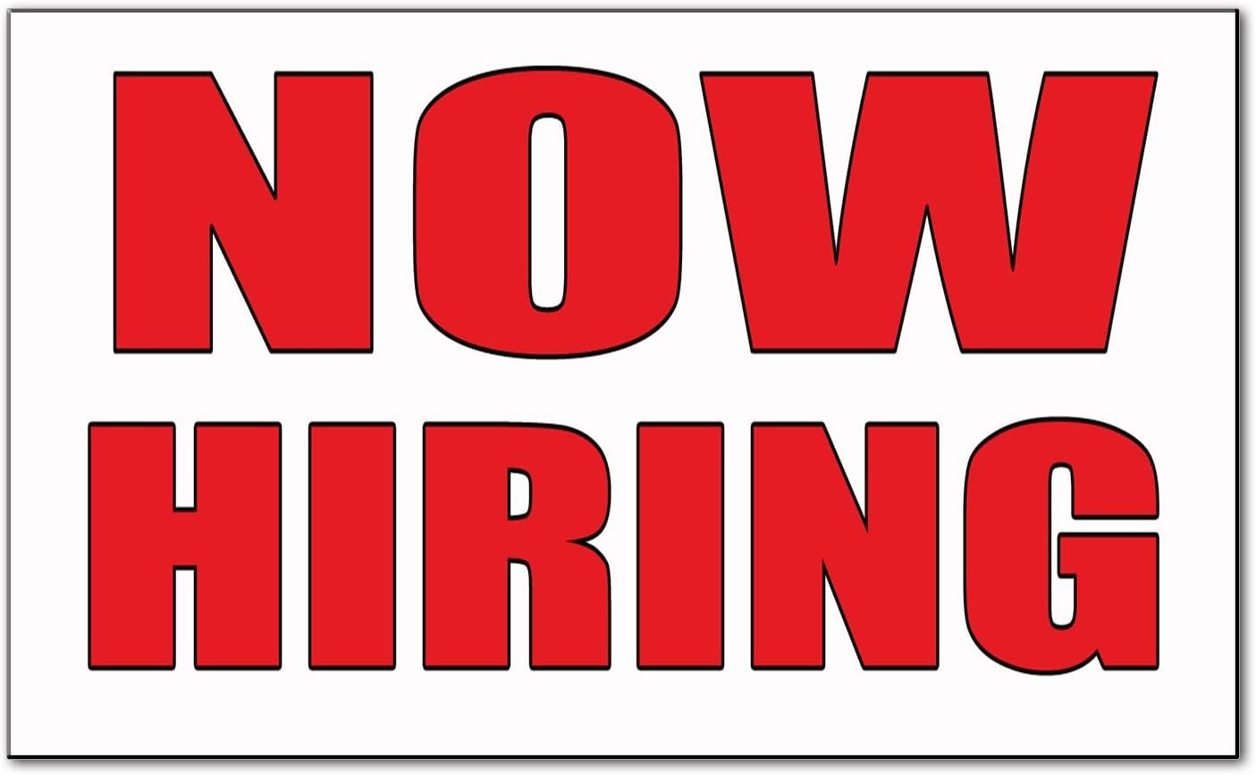 Now Hiring Auto Body Shop Car Repair Car Door Magnet Sign 12×9 Inches Set of 2