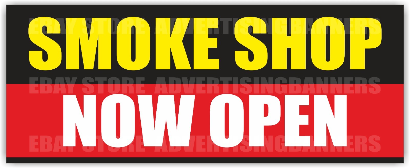 SMOKE SHOP NOW OPEN Advertising Banner Vinyl Mesh Sign oil tobacco cigarettes