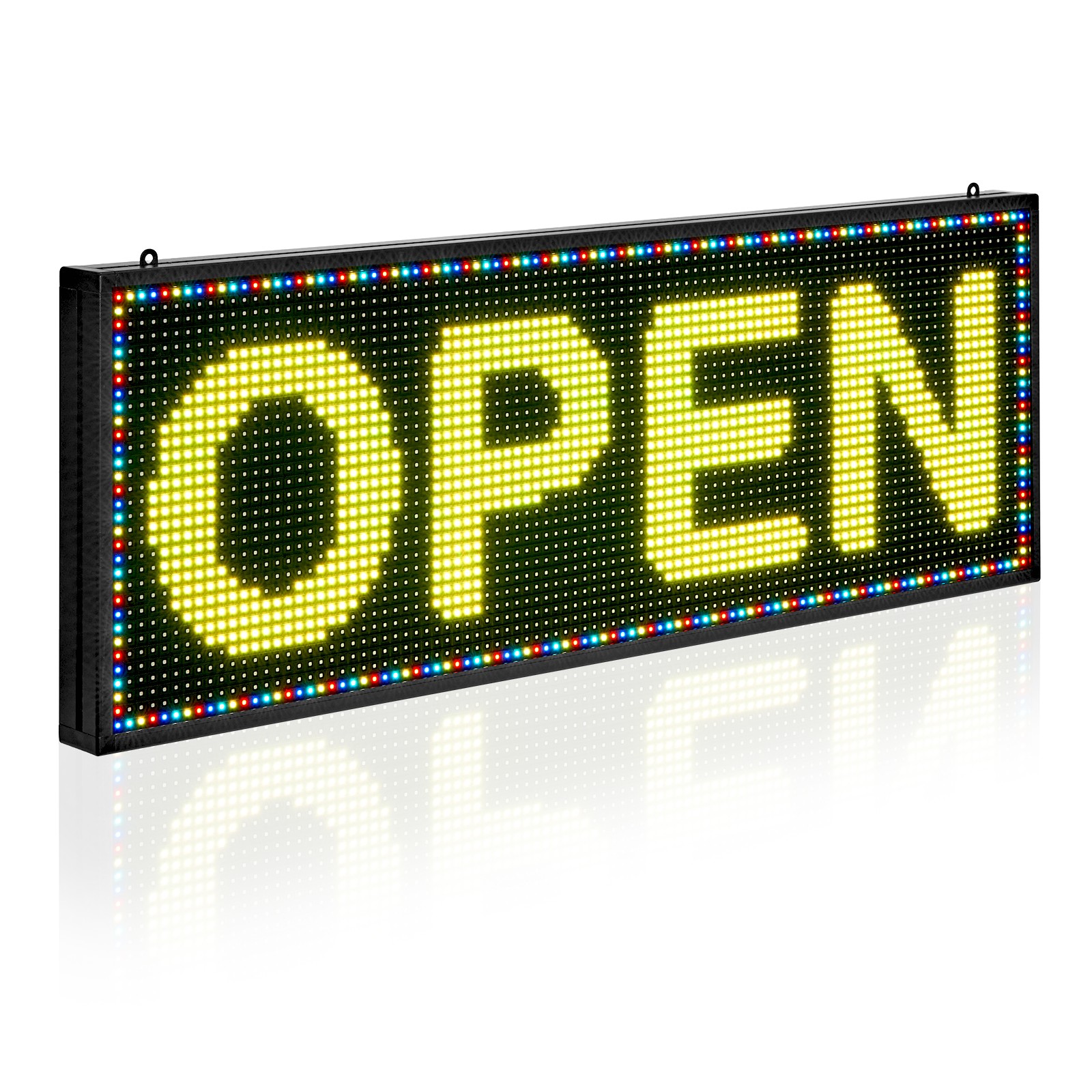 VEVOR 40×14 in Programmable LED Sign Digital Scrolling Display Board P10