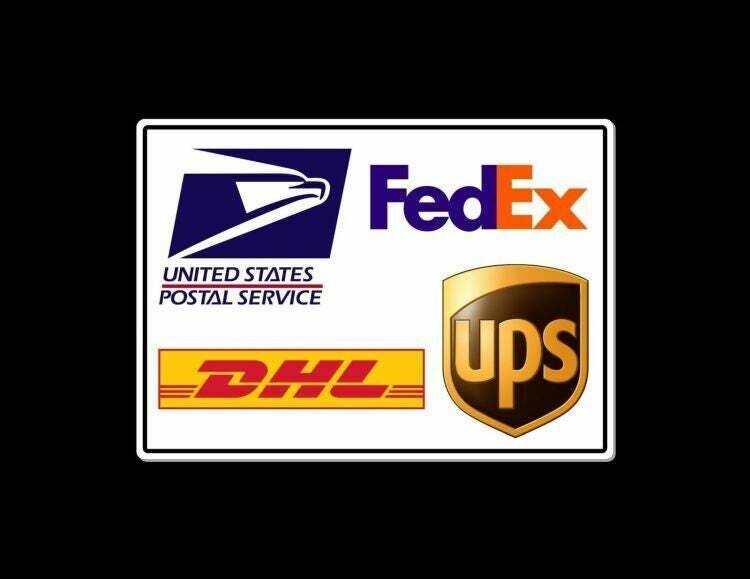 Package Delivery Instructions Sign / Decal Usps Fedex Warning Ms012 / Magnetic