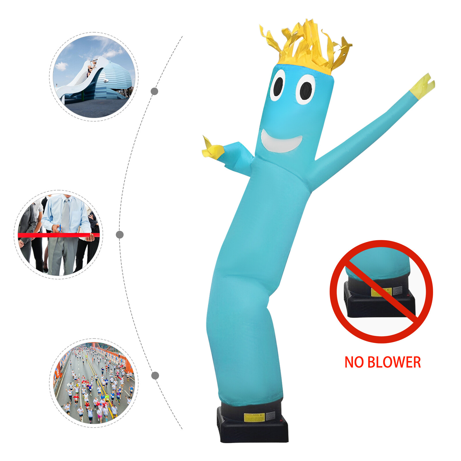 10ft Inflatable Wacky Waving Tube Man Dancing Air Puppet (6 Colors Optional)