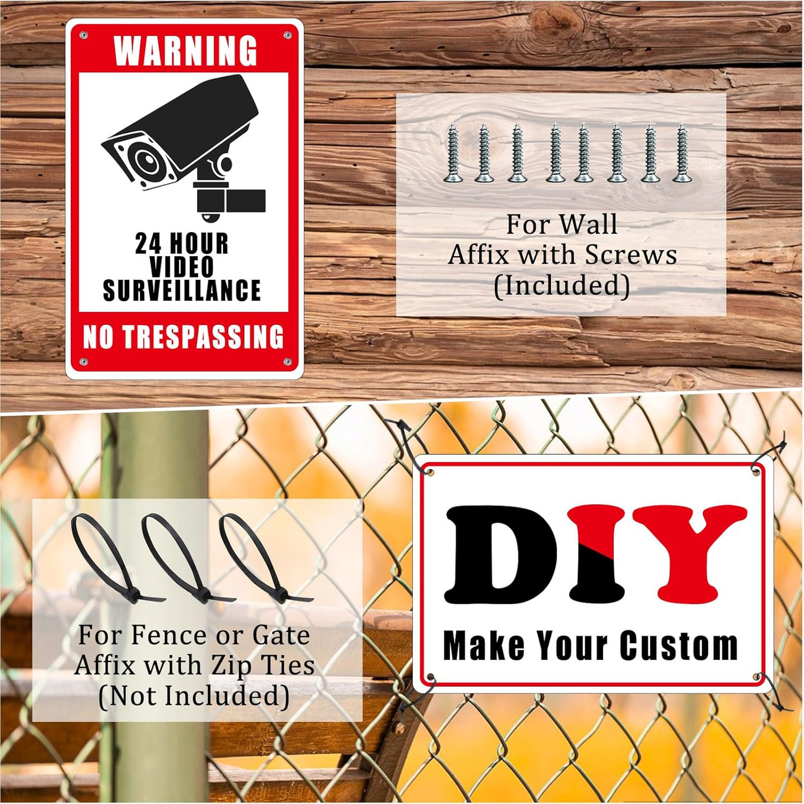 10 Pcs Sublimation Metal Sign Blanks 11×14 Inch, Aluminum Sublimation Yard Sign