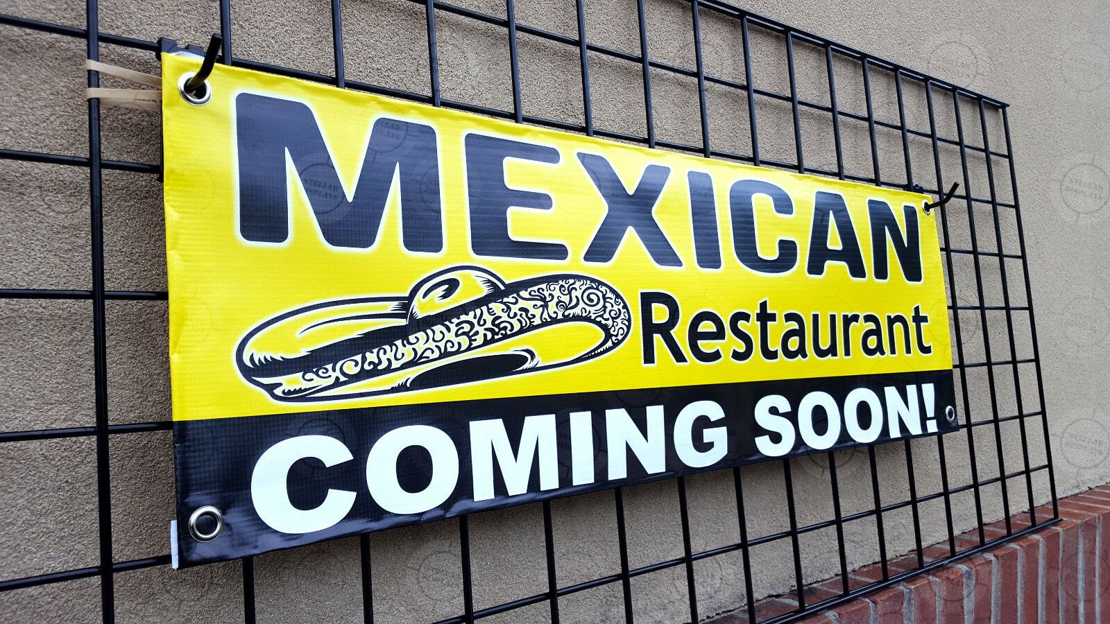 MEXICAN Restaurant Coming Soon Banner Vinyl Display Sign Poster Comida Mexicana